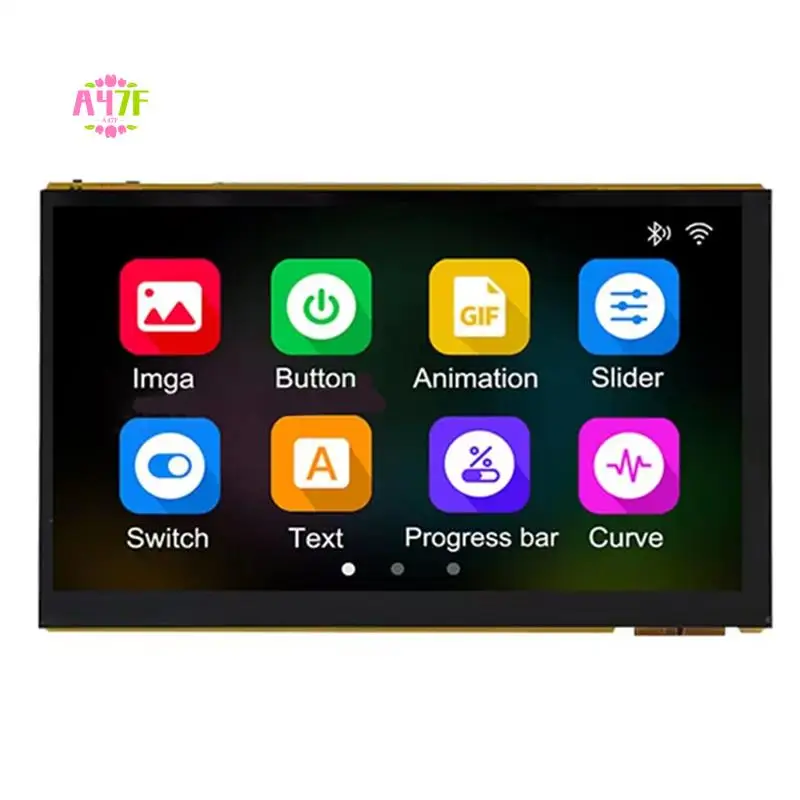 

A47F-ESP32 P4 Development Board 7Inch Display 7 Inch Touchscreen Onboard ESP32-C6/Camera-Port/Speaker-Port