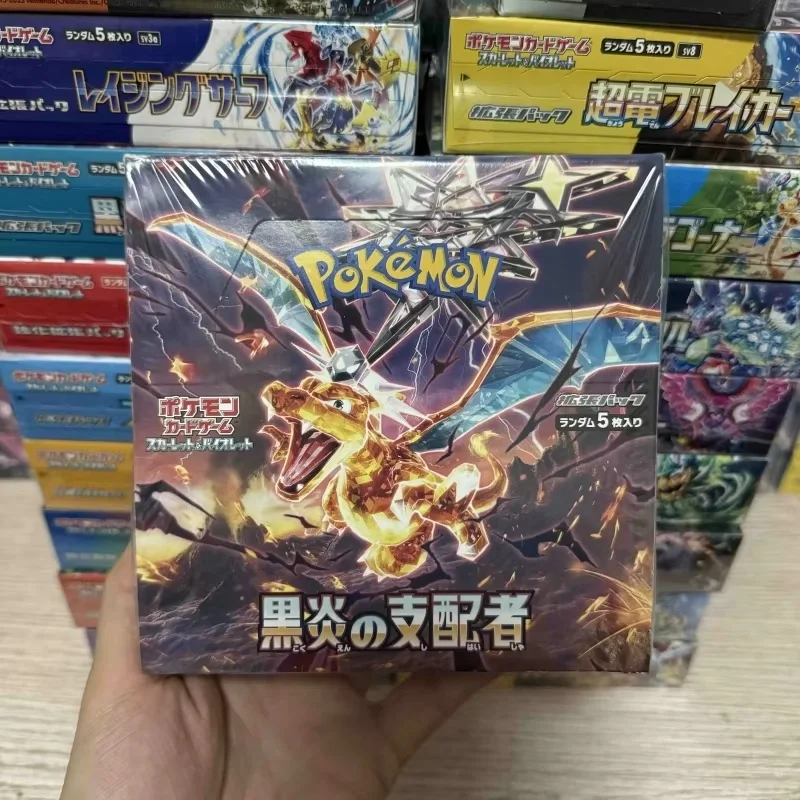 Venda Quente Cartão pokémon original ptcg edição japonesa sv1v sv1a sv2d sv2p sv2a 151 sv3 sv3a fardo fora da caixa inteira cartão de transação