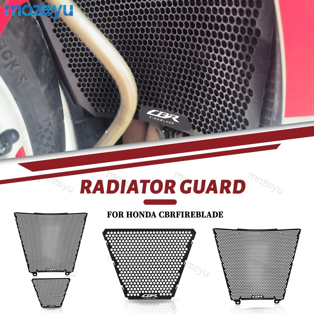 

For Honda CBR1000 RR-R Fireblade ABS SP 2020 2022 2023 2024 2025 2026 Motorcycle Radiator Guard And Oil Cooler Grille Cover Kits