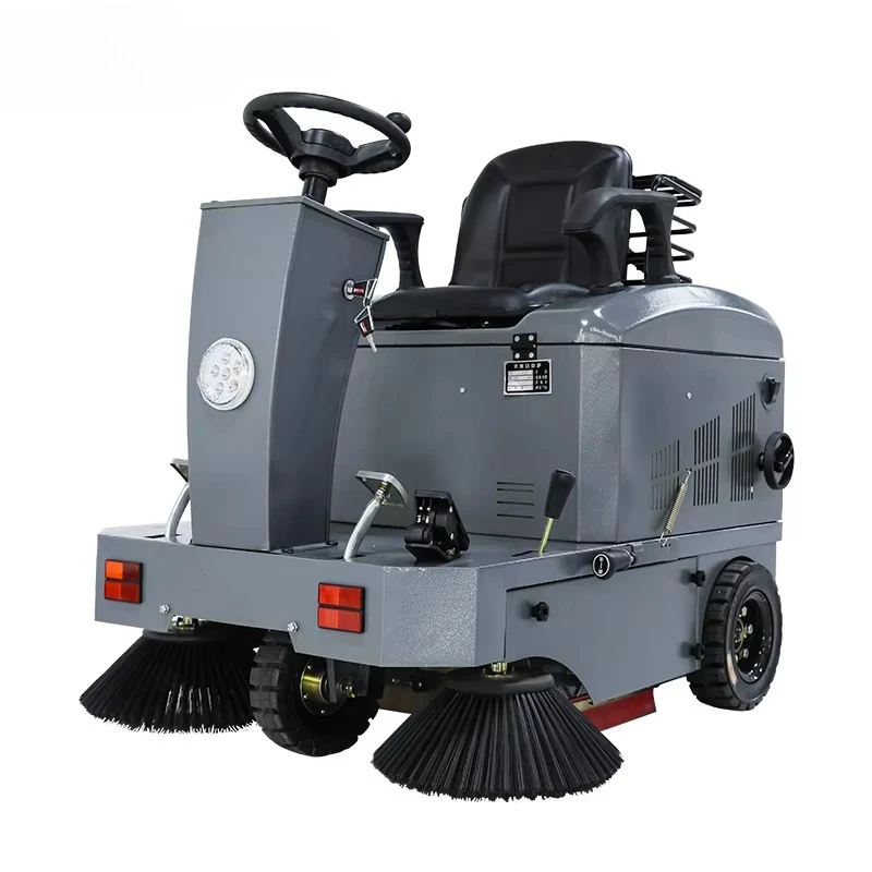 Factory Price Wholesale Commercial Industrial Ride-on 1280mm Clean Width Sweeper for Street Paddock Roadside Warehouse Garden