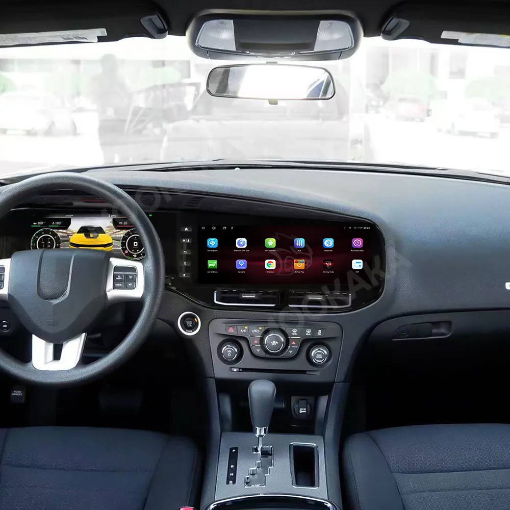 

12.3-дюймовый экран, Android Auto, автомобильная магнитола для Dodge Charger 2011-2019, CarPlay, мультимедиа, GPS-навигация, видеорегистратор, поддержка 4G и 5G SIM-карт