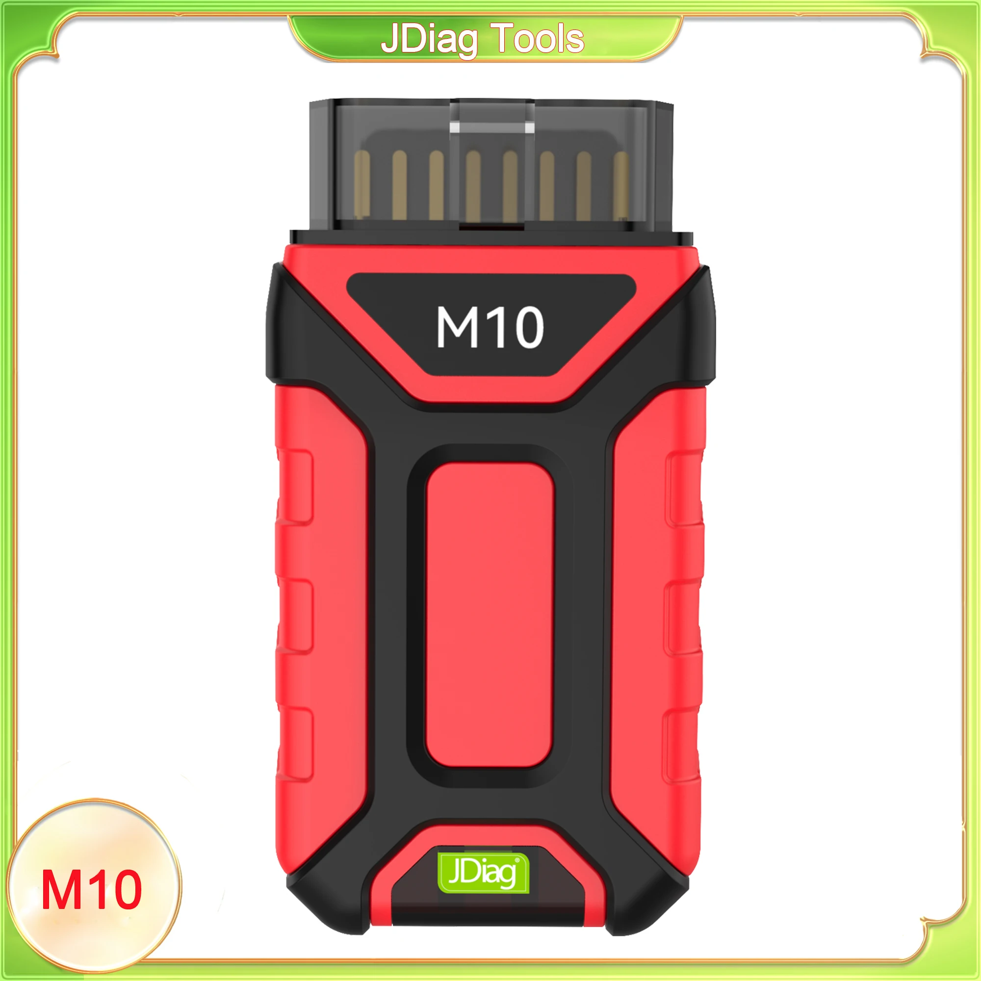 JDiag MOTOSYS M10 Bluetooth Motorcycle Scanner Comprehensive Diagnostic Tool Operating through Motosys APP to diagnosis