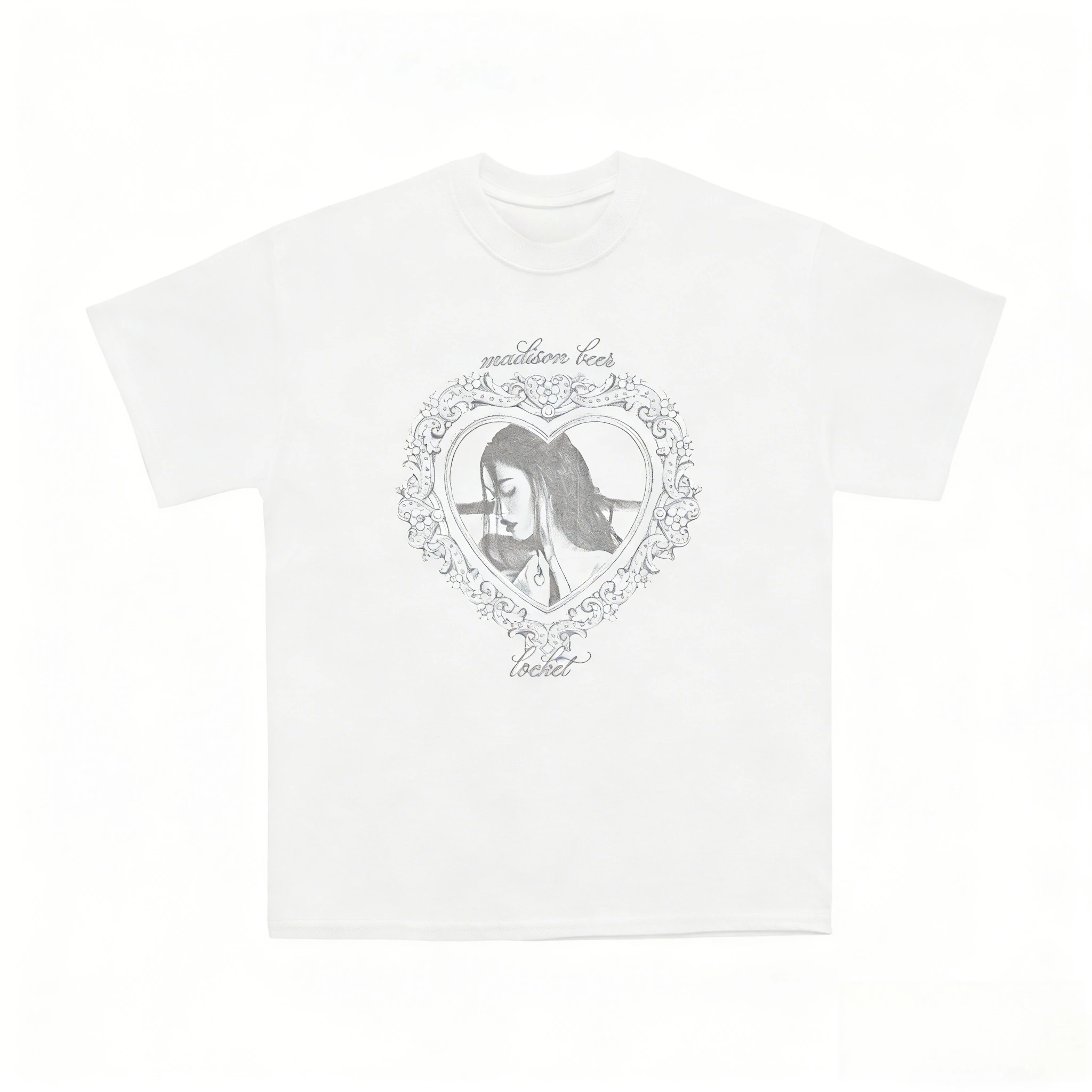 Madison Beer Locket Album 2026 Tour graphics 100%Cotton unisex shirt Y2k Hip hop Style Summer Men's Short sleeve Tshirt fan gift