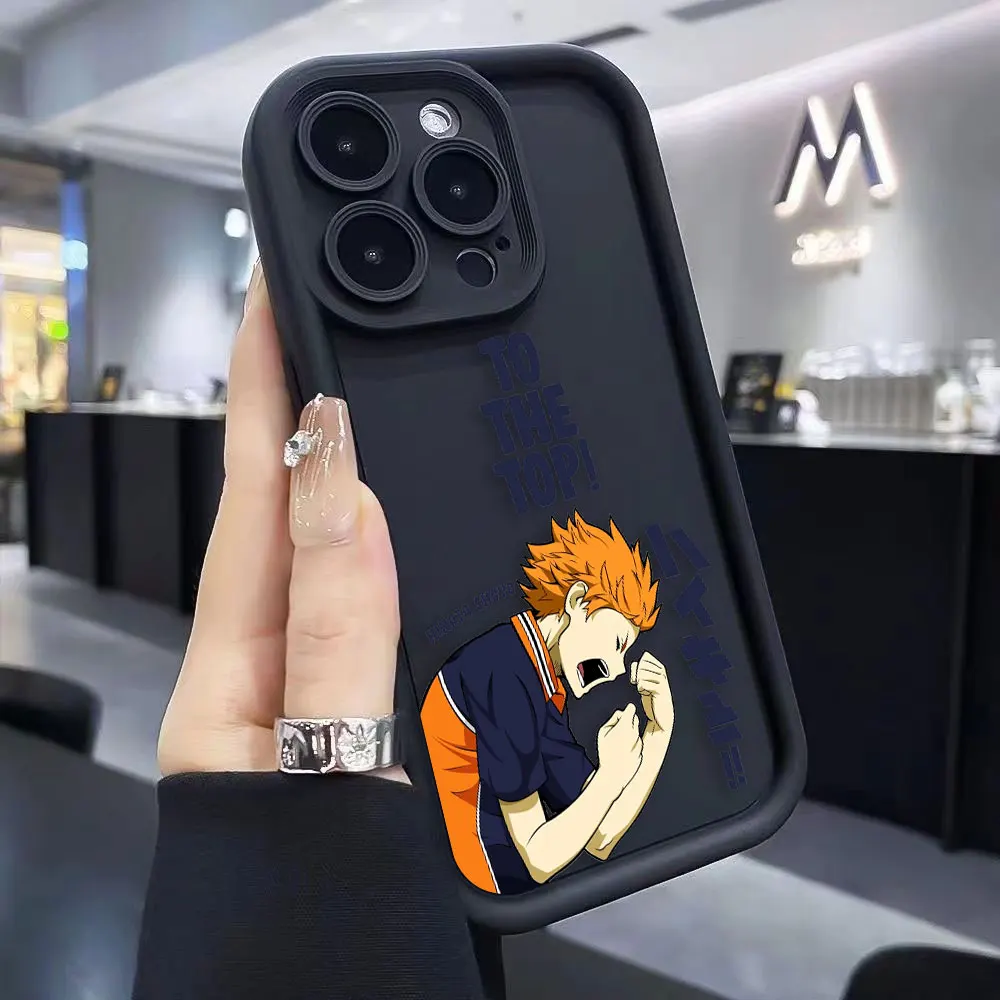 

H-Haikyuu School Volleyball Phone Case For Xiaomi POCO F8 F7 ULTRA F5 F4 F3 C40 M6 M7 X3 X4 GT X5 X6 X7 TPU Case DIY Shell Cover