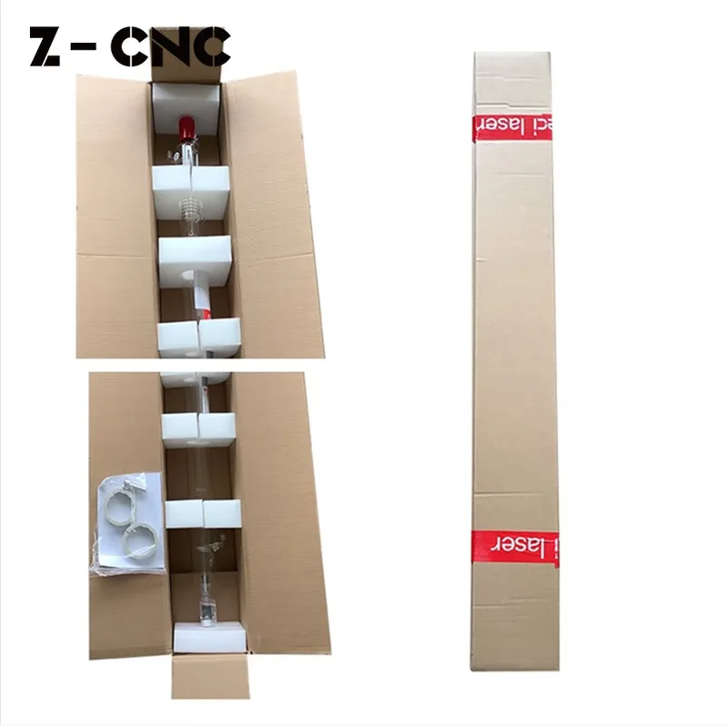 Reci 75-90W T1 W1 tubo Laser CO2 L 1110mm D65/80mm sostituzione Z1 V1 S1 EFR F1 SPT C60 C70 Wesson 1250 t7 Z-CNC