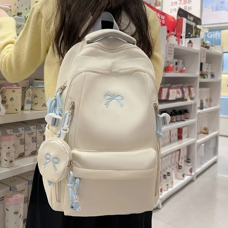 2026 New Lightweight Backpack for Teen Girls Casual School Bag Travel Daypack for Junior & Senior High Students