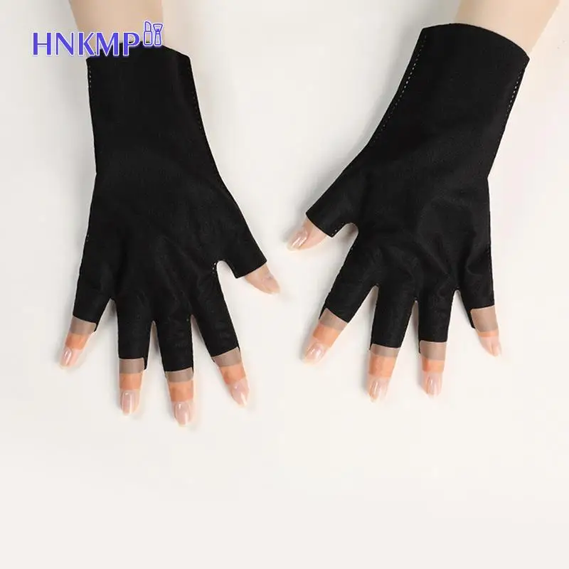 Nail Art Glove UV Protection Glove Anti UV Radiation Protection Gloves Protecter for Nail Art Gel UV LED Lamp Tool