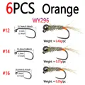 6PCS Orange WY296