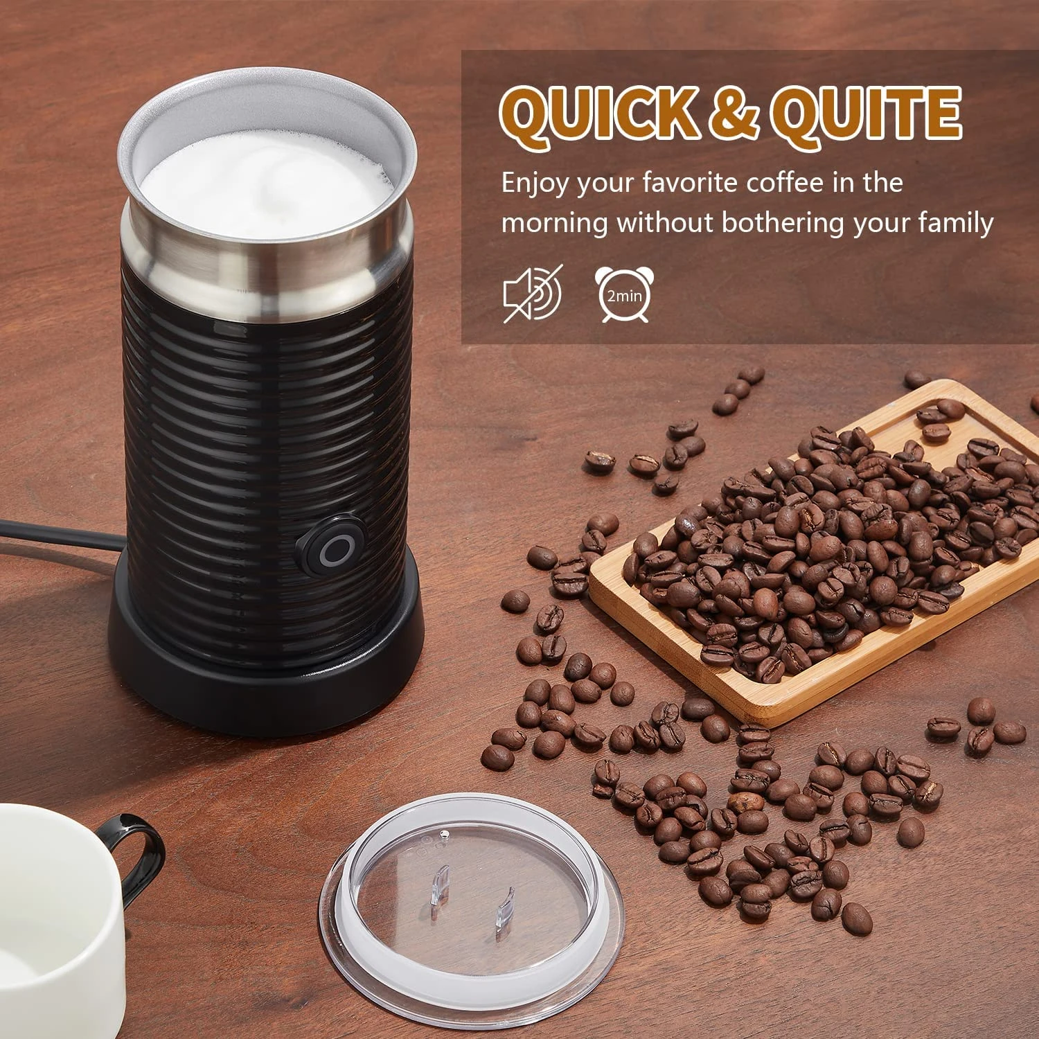 Thumbnail 4 - #61 Electric Milk Frothers List of Top Picks