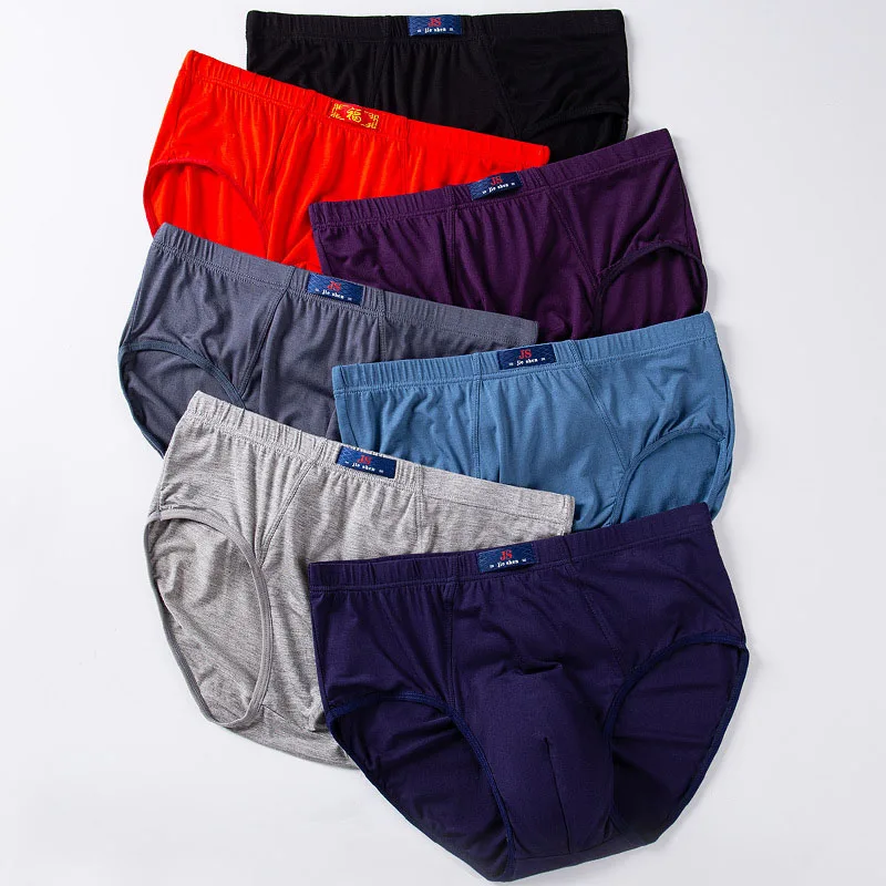 8XL-XL 5Pcs Modal Plus Size Oversize Mens Underwear Brief Mens Briefs Men Shorts Underwear Men Underwear Comfort Male Underwear - Image 2