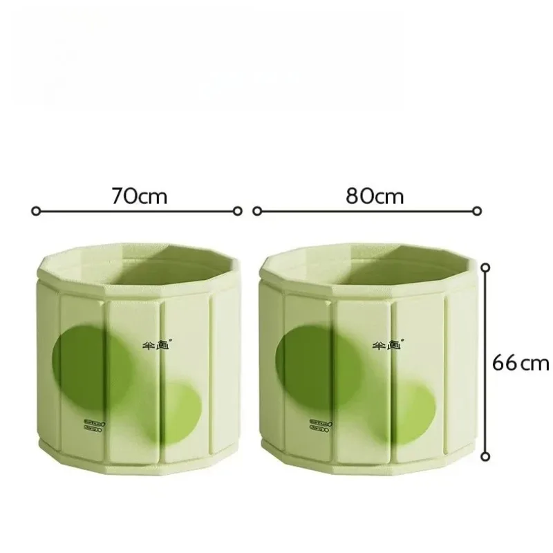 Above Ground Portable Hot Tub Foldable Spa Clearance Lazy Hot Tub Soaking Above Ground Faltbare Badewanne Home Furniture