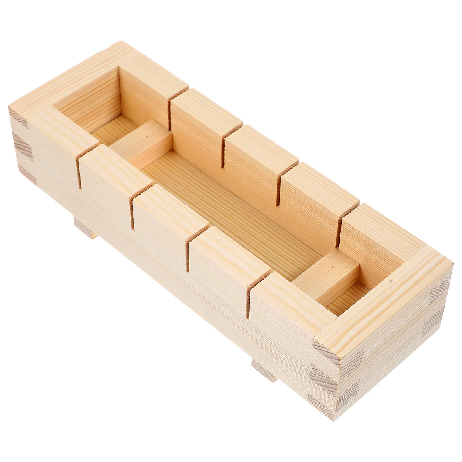 

Sushi Mold Set Rice Roller Molds Kitchen Tool Nigiri Maker Sushi Press Mold Set Making Tools Wood Material Safe Durability Home