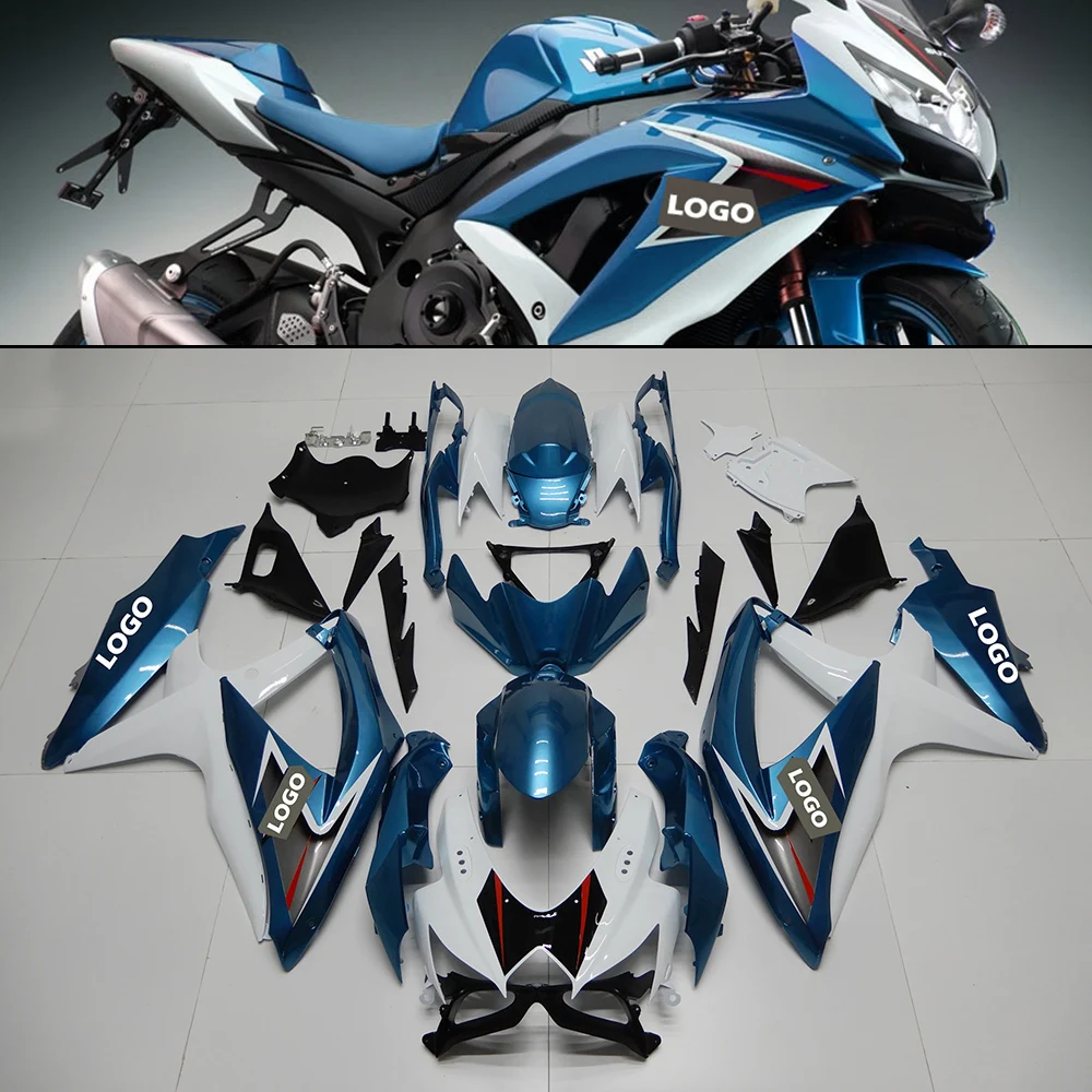 K8 K9 Motorcycle Fairing Set Body Kit For SUZUKI GSXR 600 750 GSXR750 2008 2010 Decoration Plastic Guard Plate Shell Injection