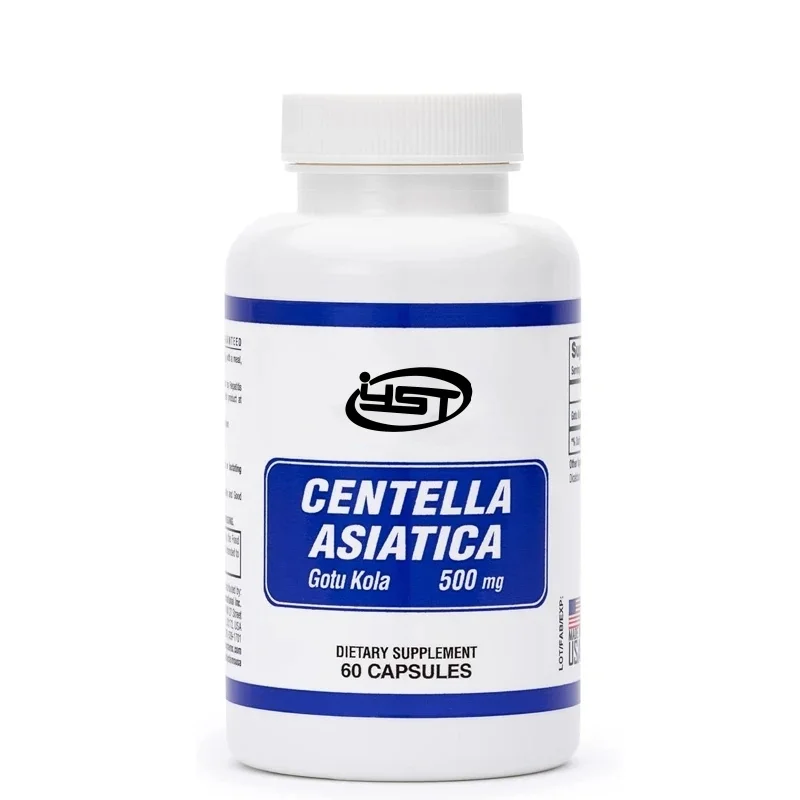 Centella Asiatica Capsules 500mg 60 capsules - Snow Grass Capsule Extract also helps calm mental fatigue