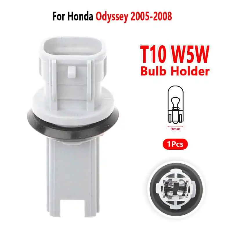 For Honda Odyssey 2005-2008 Clearance Light T10 W5W Bulb Holder Socket Base 90075-60004 1Pc