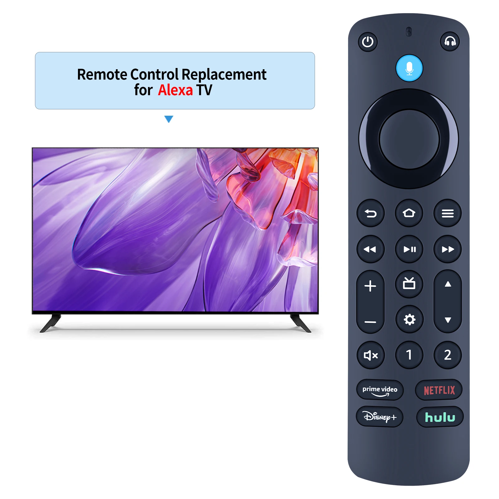 Remote control for Amazon Alexa Voice Remote Pro fire tv