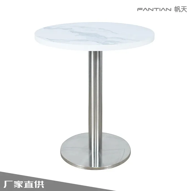 Mesa moderna para restaurante, snack bar, comida rápida, tienda de té con leche, café, hamburguesas, venta al por mayor