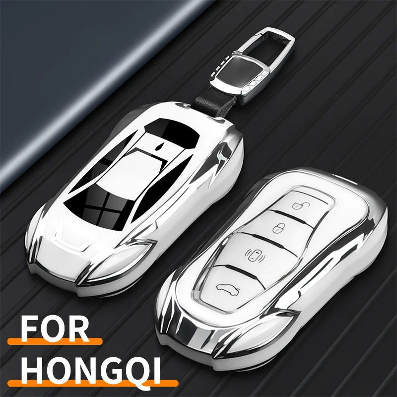Fit For Hongqi H6 H9 HQ9 HS5 HS7 HS3 EH7 Premium Exquisite TPU Unique Sports Car Styling Funda Llave Cubierta De Control Remoto