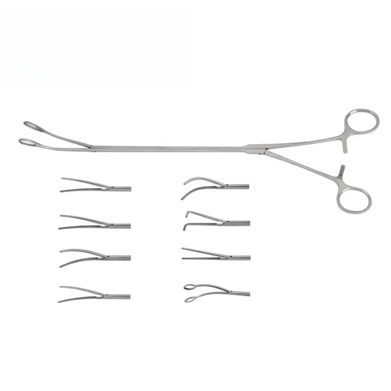 타원형 매셔 그래스퍼 대형 디베이키 포셉 디베이키 포셉 수술용 흉강경 기구