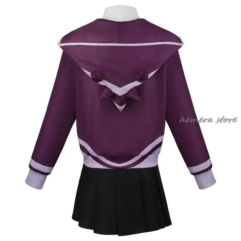 2025 11 SSSS.GRIDMAN Shinjo Akane تأثيري حلي المدرسة هوديي سترة هالوين كرنفال لعب الأدوار البدلة مجموعة موحدة