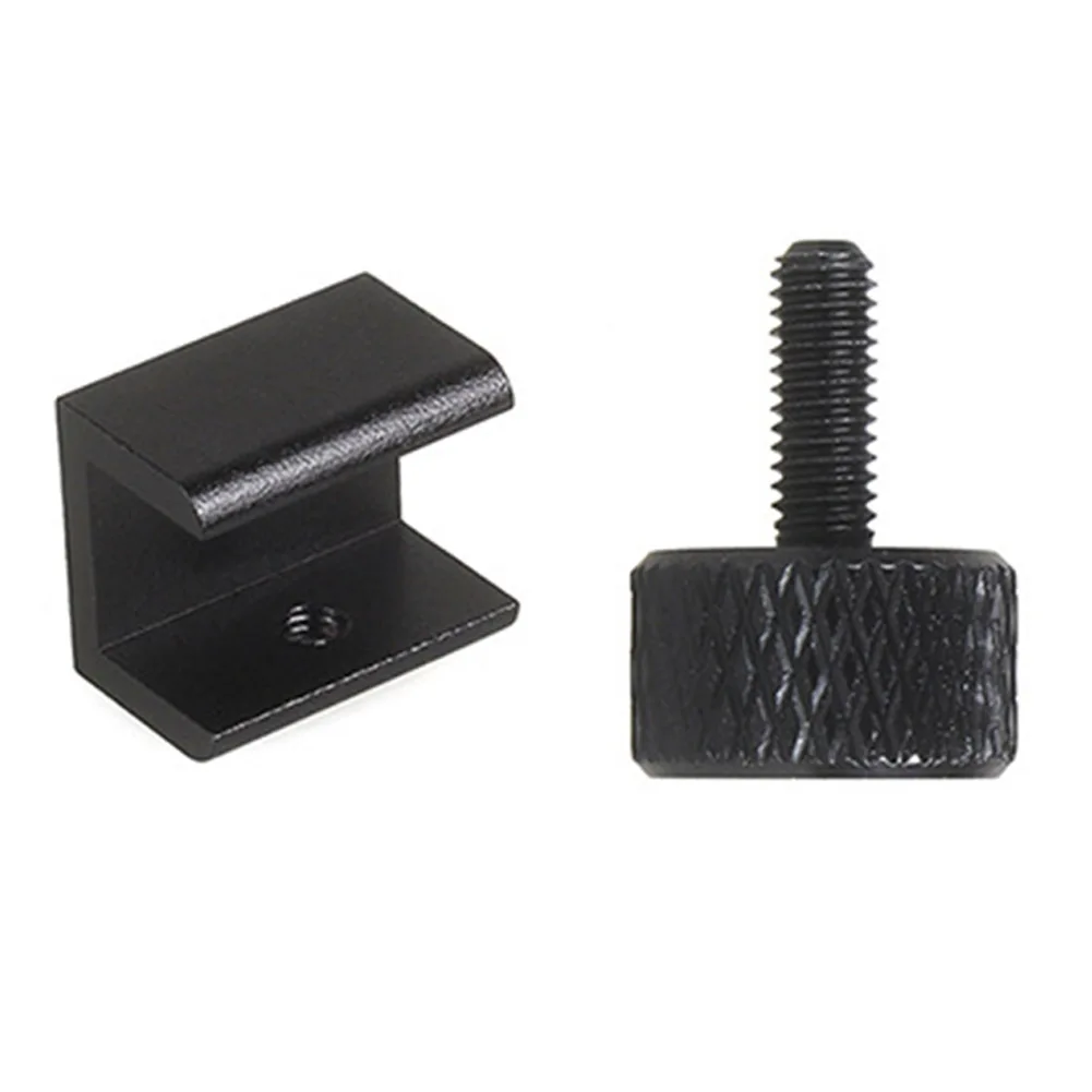 4 Stück Aluminium verstellbarer Bettclip 3 Heizbett klemme für Bau plattform 3d-Drucker Hotbed Build Plattform halter