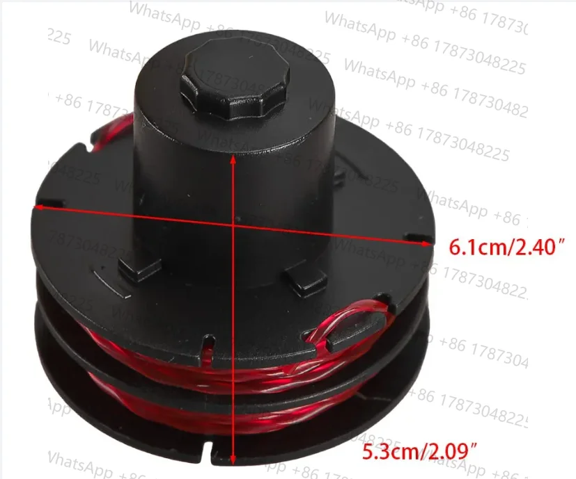 Grass Trimmer Spool Line Thread Coil Fit for AL-KO GTE 350 450 550 12966
