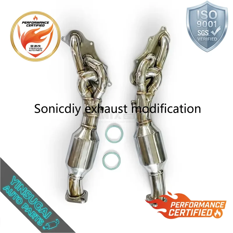 Header Exhaust for Toyota Crown 3.0 2006-2012 High Performance Engine Ss304 Exhaust Muffler Pipe Factory Direct Wholesale