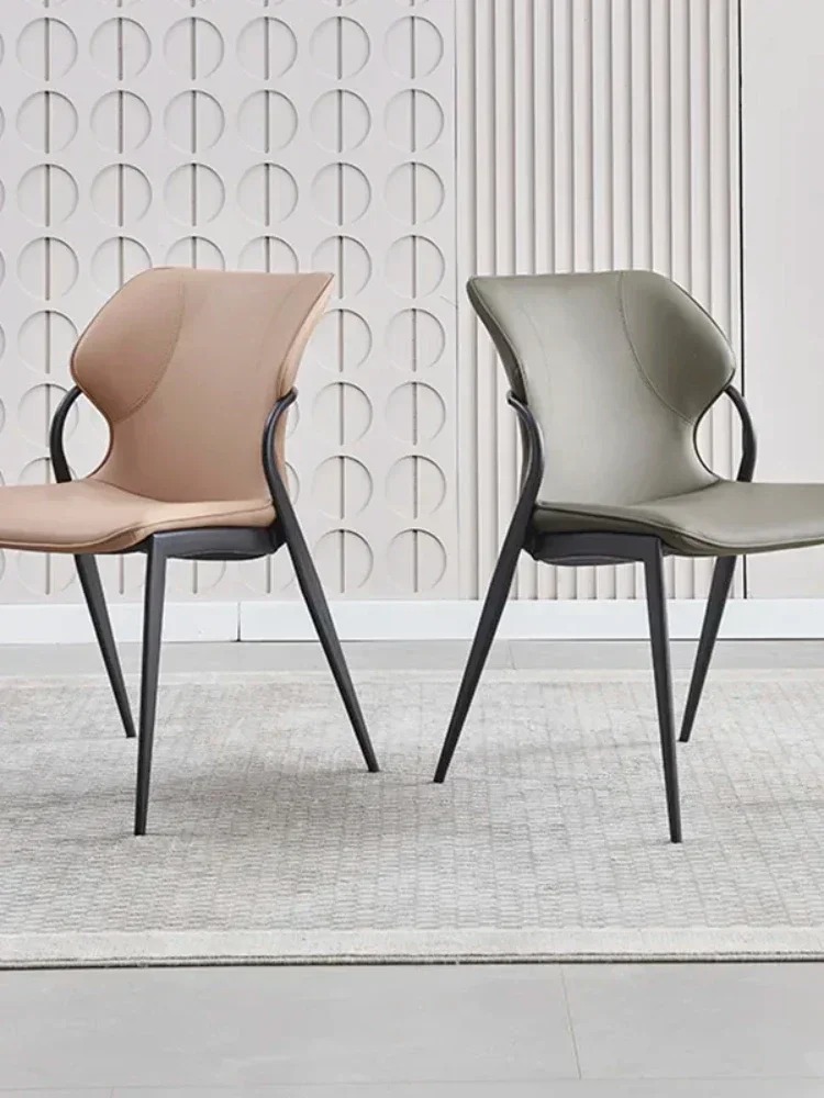 كراسي تناول الطعام للمطبخ والحفلات والمقهى لهجة مريحة بمنصة الشمال كراسي تناول الطعام مسند الظهر Moveis Para Casa أثاث منزلي YX50DC #2