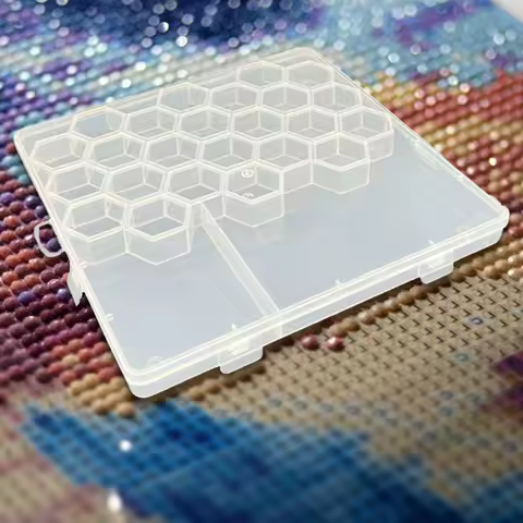 30/120Pcs Diamond Mosaic Glue Clay Set with Box Dotting Rhinestone DIY Diamond Mud Set Diamond Painting Art Tool