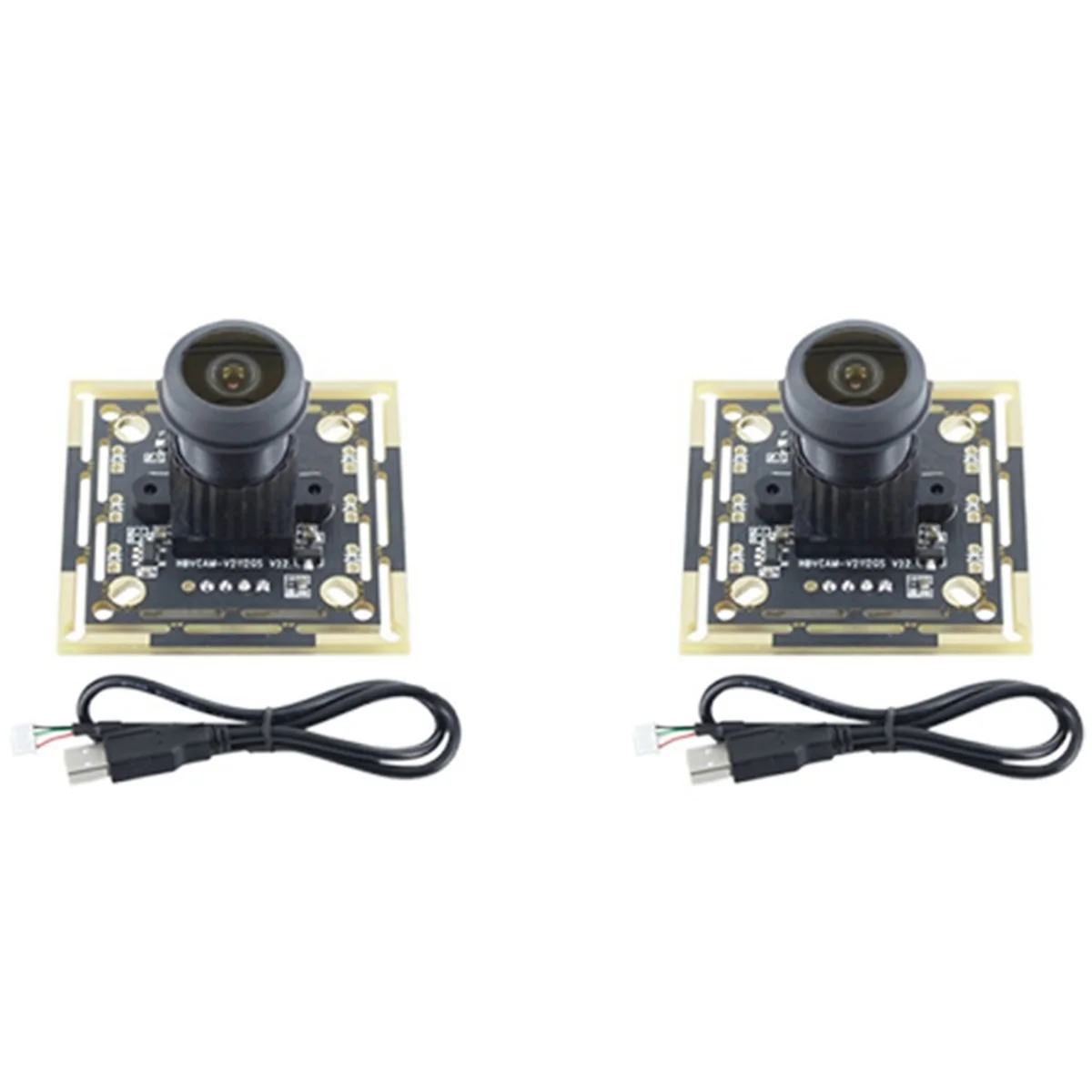 Hot sale OV9732 Camera Module 1MP 180° Panoramic Wide Angle 1280x720 USB Free Driver Manual-Focus Camera with 0.5m Cable