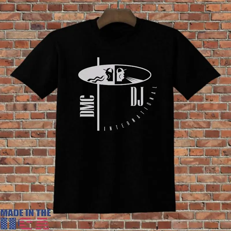 Camiseta de competição de DJ internacional DMC tamanho completo S 5XL