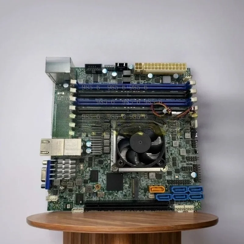 X10SDV-4C-TLN2F NAS Server Motherboard, Equipped with Intel D1521/D1581 CPU and Dual 10 Gigabit Network Ports