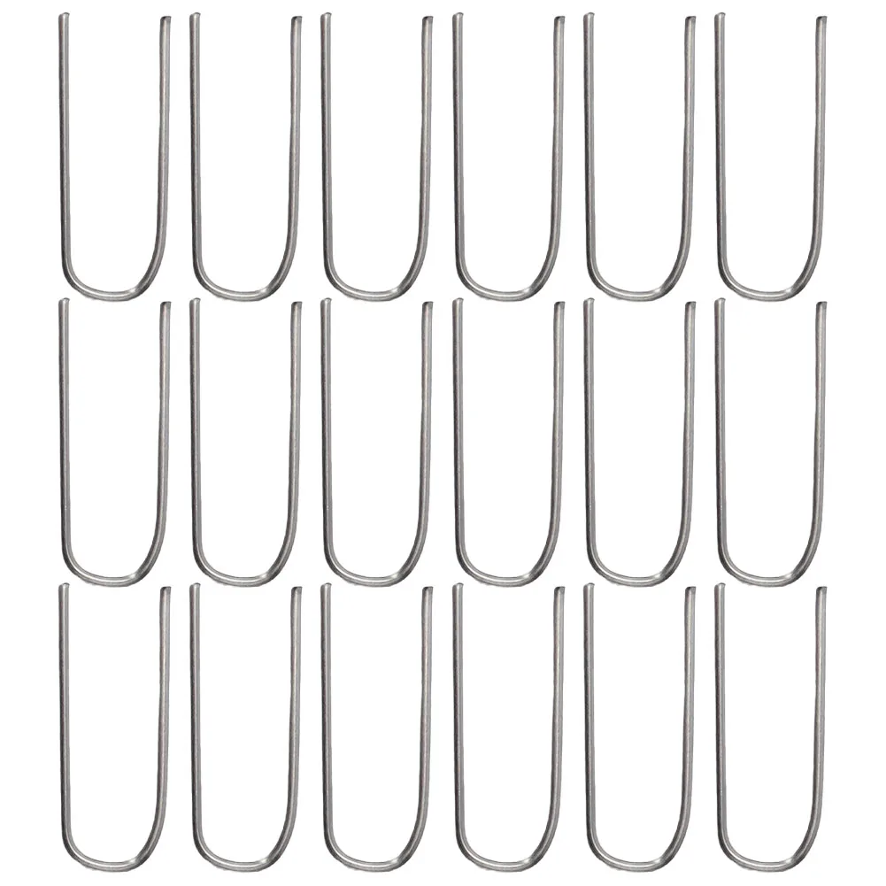 For Handcrafted Art Nichrome Wire Hook Hardware High Temperature U-shaped With Box 21 Gauge 50-200PCS Accessories