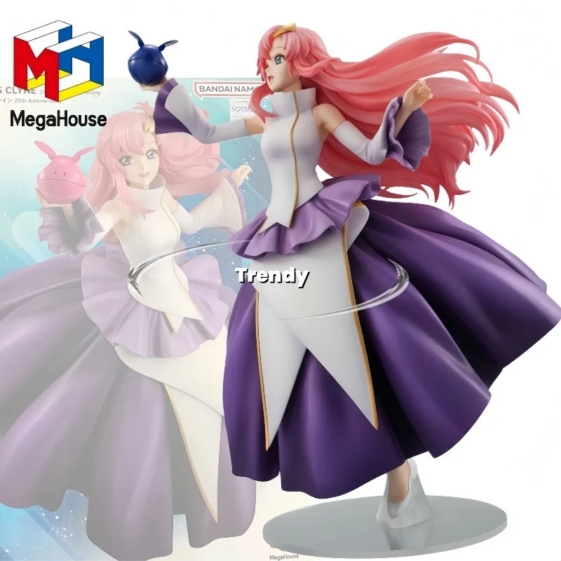 

【In Stock】Original MegaHouse Prepainted G.E.M. Kidou Senshi Gundam SEED Lacus Clyne 20th Anniversary AnimeFigure Model