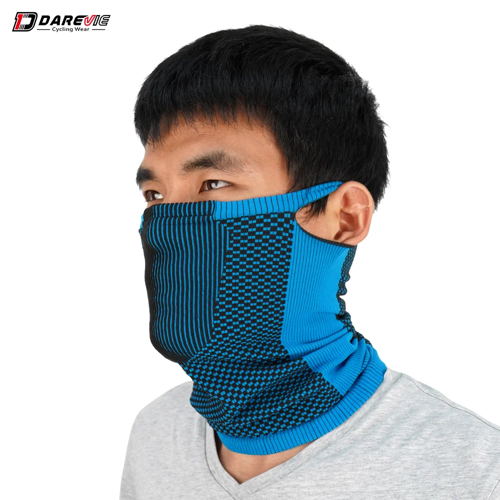 DAREVIE Cycling Face Mask Soft Dust-proof Masks Breathable Half Mask Protect Face Neck Men Women Cycling Running Sports Mask