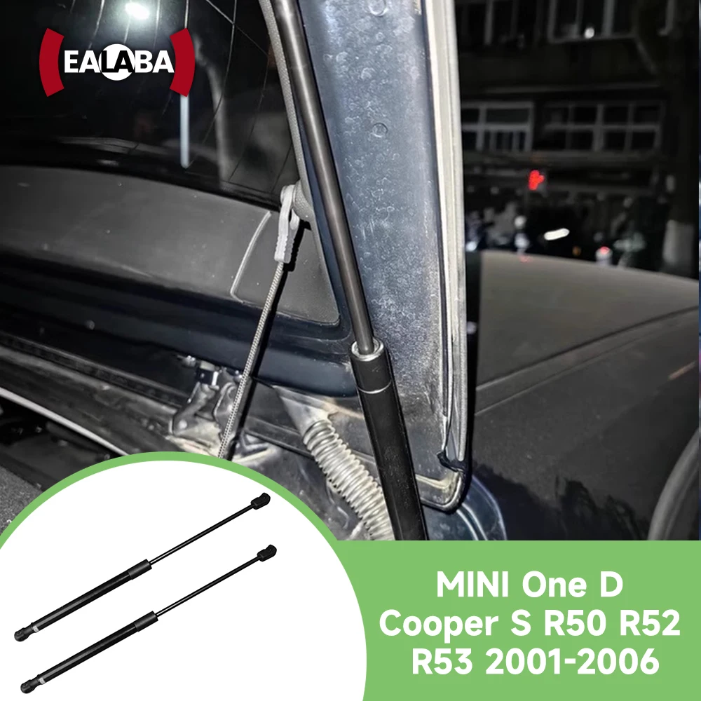 2pcs For Mini Cooper R50 R53 Hatchback 2001-2006 Rear Trunk Tailgate Strut Boot Lift Support Bars Gas Dampers Rod 41626801258