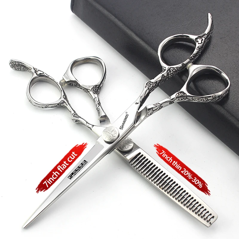 

Professional Hairdressing Scissors 6 Inch Barber Specificlied Thinning Shears Hairdresser Dedicated Hair Salon Cutting Tools