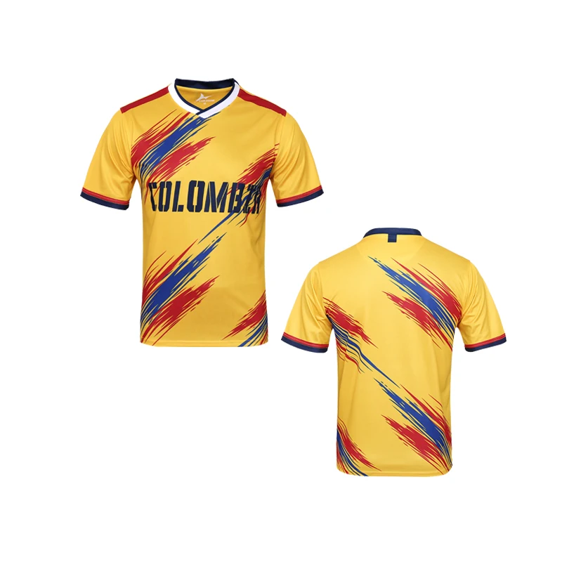 2024 American Cup 100% Polyester High Quality Soccer Jersey Colombia Chile Ecuador Uruguay Football shirt Soccer Wear