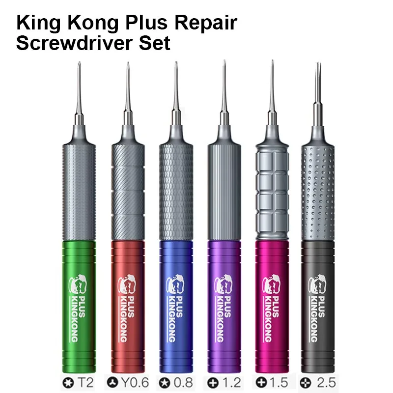 MECHANIC KING KONG PLUS Screwdriver Set High Hardness for Cell Phone Watch Tablet Repair Opening Screwdriver Set