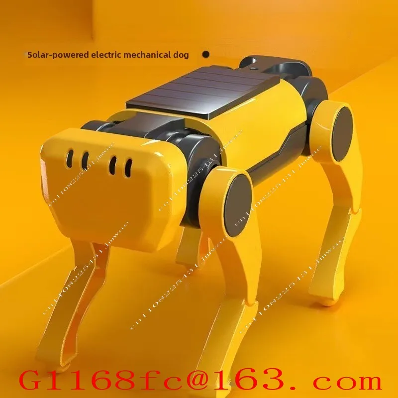 Steam Solar Electric Robot Dog