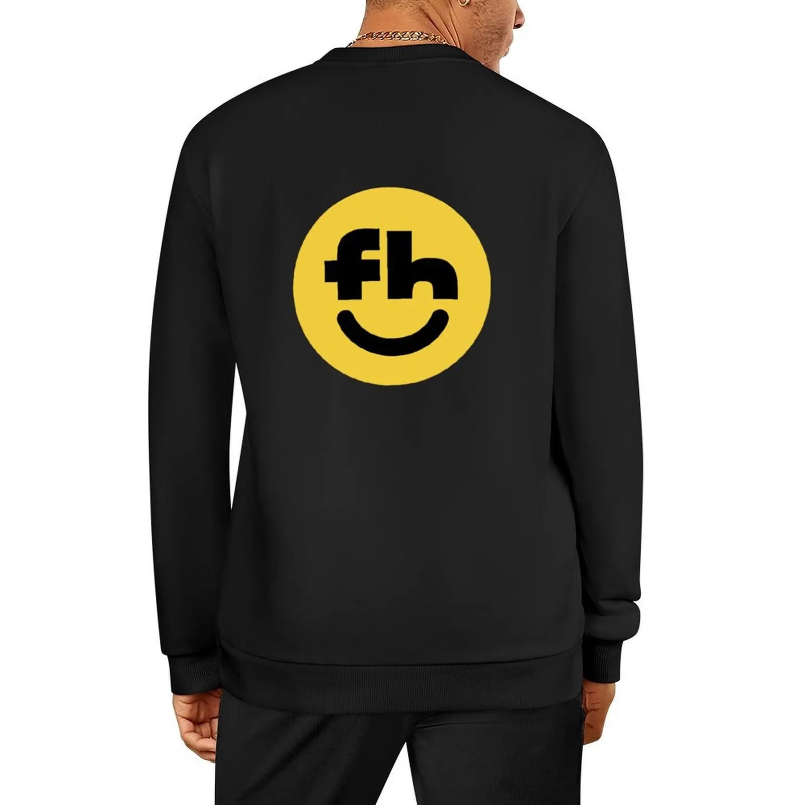 

funhaus yellow Pullover korean style clothes men's coat men clothing clothes for men sweatshirts
