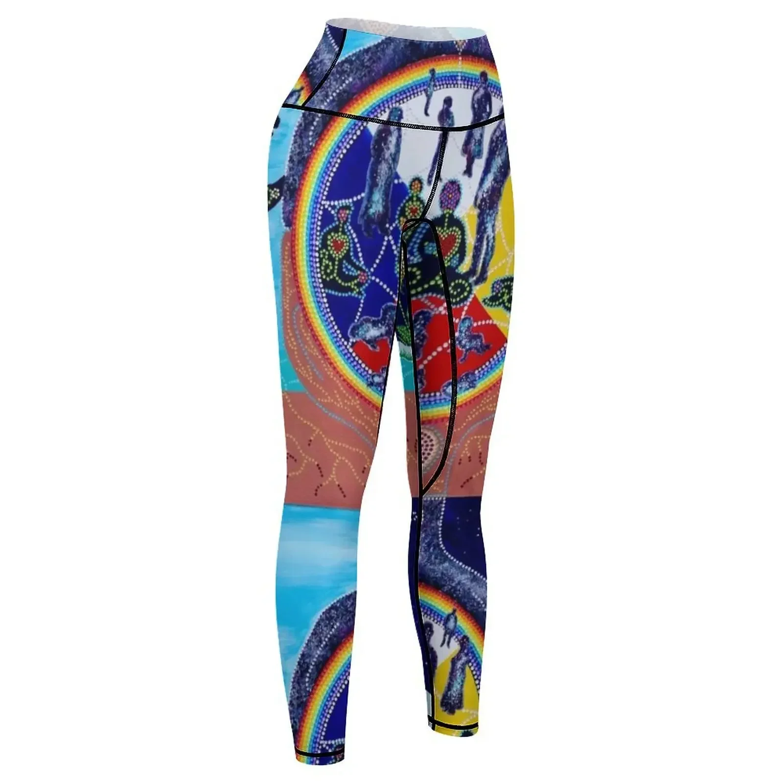 ? ??????????? ~ nanatawihiwêwin ~ سراويل ضيقة شفاءية طقم رياضي للركض للسيدات #6