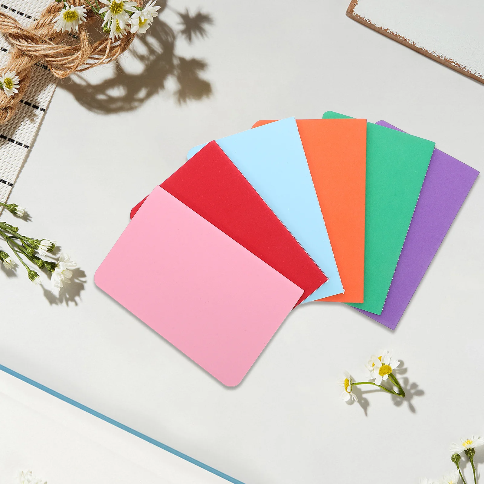 

36Pcs Mini Pocket Notebook Bulk Colorful Lined Memo Notepads Portable Travel Writing Journal for Office School