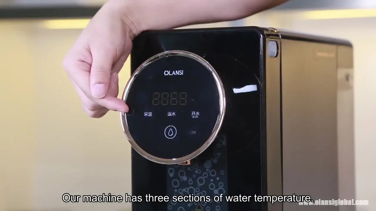 Olansi new arrivals Hydrogen 3s Rapid Heat Alkaline Mineral RO Water Purifier Filter Drinking Water Dispenser