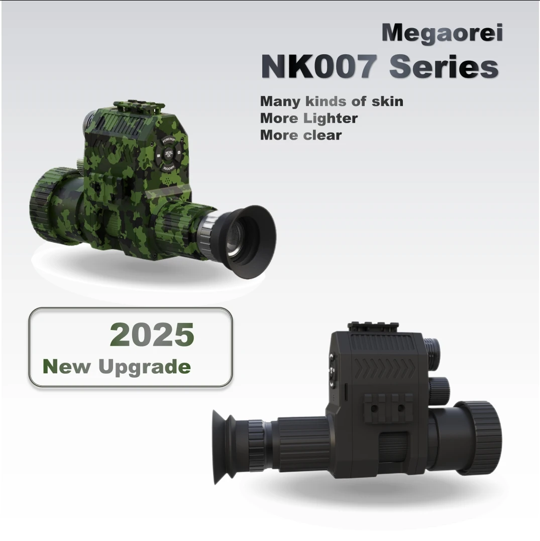 

Megaorei NK007 2025 Ultimate 1080P Telescope - Laser IR Night Vision for Professional Hunters