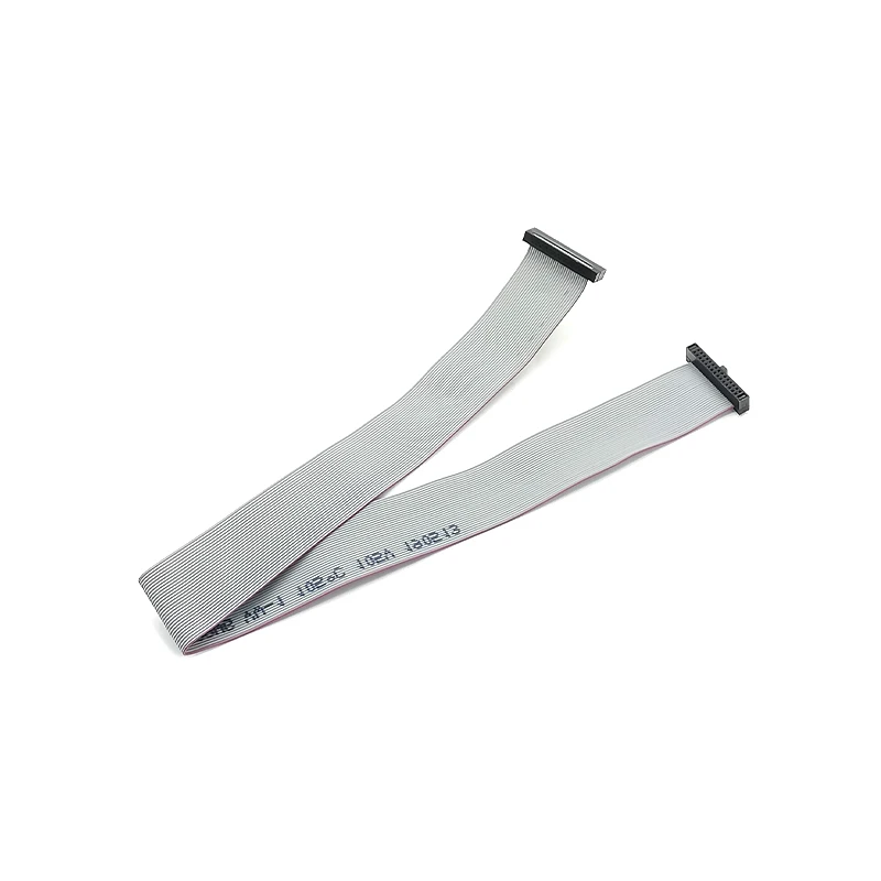 30Pcs 30cm Length 1.27mm Pitch 2x15 Pin IDC Cable, 30 Wire Flat Ribbon Cable Connector for LCD Printer CNC