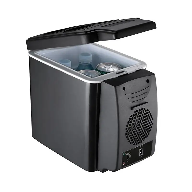 

Car Mini Refrigerator Insulated Cooler Box Container 6 Liter Semiconductor Refrigerator Ice Box Car Interior Accessories