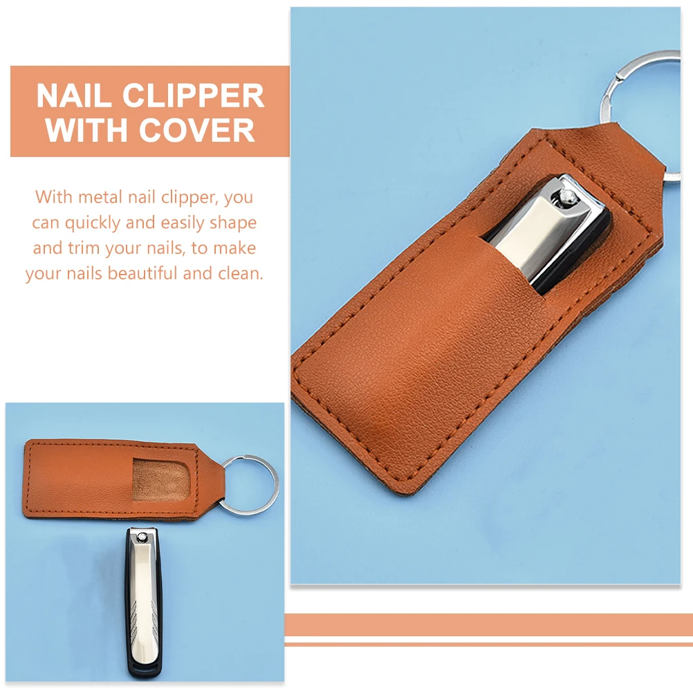

Anti-Splash Nail Clipper Metal Toenail Fingernail Cutter With Cover Manicure Pedicure Tool For Home Use Nail Clippers