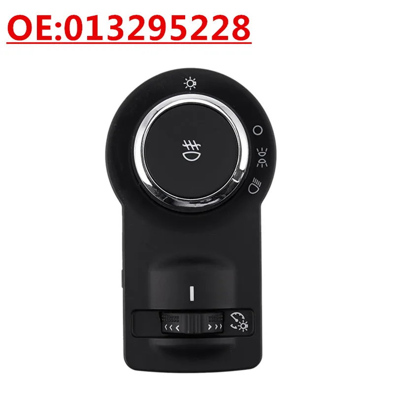 

OE: 013295228 Подходит для Chevrolet Cruze, переключатель регулировки противотуманных фар автомобиля, комбинированный переключатель фар