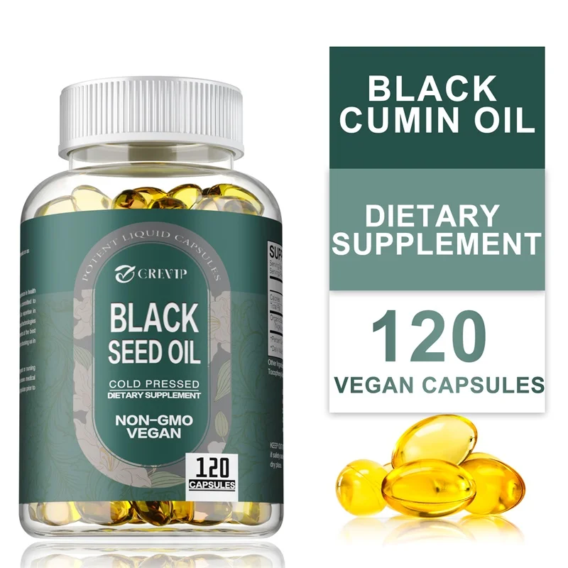 

Black Seed Oil - Antioxidant Protection, Supports Skin and Joint Health, Promotes Hair Growth, Improves Energy and Immunity